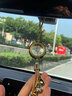 卡麗蒂（KALIDI）汽車香水掛件2025年新款一路平安鹿香薰車內(nèi)吊飾高檔車載掛飾男女 馬到成功-金色掛鏈款-香水掛件 曬單實(shí)拍圖