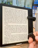 QRING電子書(shū)kindle電子書(shū)翻頁(yè)器墨水屏閱讀器掌閱墨案多功能手機(jī)平板藍(lán)牙遙控短視頻翻頁(yè)器控制器 矅石黑（單夾子下翻頁(yè)） 曬單實(shí)拍圖