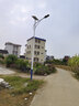 寧典 太陽能路燈戶外帶路燈桿全套新農(nóng)村電線桿太陽能照明燈大功率 5米海螺臂錐桿+1000瓦燈具 曬單實(shí)拍圖