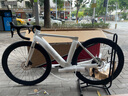 薩瓦SAVA極光R7高端全碳纖維公路自行車(chē)24速禧瑪諾7170電子變速油壓碟剎 白色【7170-電子變速】 曬單實(shí)拍圖