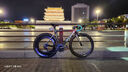 公路自行車(chē)700C碳纖維輪組TT/場(chǎng)地碟剎/圈剎碳刀輪組120小封閉 120框高TT/場(chǎng)地圈剎一對(duì) 曬單實(shí)拍圖