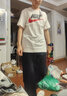 耐克（NIKE）T恤男士 25夏季新款運動服裝訓(xùn)練健身衣時尚休閑半袖透氣圓領(lǐng)短袖 全棉親膚/大學(xué)紅/熱推款 M 【170】體重110~130斤左右 曬單實拍圖