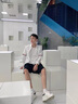 小白鞋男莆田夏季新款百搭厚底鞋學生內(nèi)增高情侶透氣鞋子休閑鞋女 黑絨尾-麥昆旗艦版禮盒裝 41 曬單實拍圖