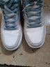 安踏（ANTA）高幫板鞋男鞋奶蓋鞋2025秋冬季青年男士厚底滑板鞋皮面休閑鞋子男 8005Q-4一度灰/象牙白 43 曬單實(shí)拍圖