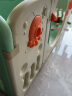 乐亲（Lechin）儿童围栏婴儿游戏安全栅栏家庭地上游乐园室内学步护栏螃蟹绿12+2 实拍图