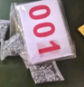 奈斯兄弟號(hào)碼簿布運(yùn)動(dòng)員號(hào)碼牌運(yùn)動(dòng)會(huì)田徑號(hào)碼分組數(shù)字布 001-100號(hào)碼布1套+200個(gè)別針 【色彩鮮艷 識(shí)別度高】 曬單實(shí)拍圖