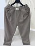 恰凡（QIAFAN）媽媽裝新款休閑運動(dòng)長(cháng)褲子女加絨松緊中高腰棉春奶奶中老年人女裝 卡其色 XL  【推薦80-105斤】 曬單實(shí)拍圖