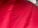 aqpa【95白鸭绒&三防】儿童羽绒服冬男女童宝宝可收纳帅气萌趣保暖 红日 90cm 实拍图
