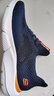 斯凱奇（Skechers）男鞋休閑鞋軟底透氣男鞋一腳蹬網(wǎng)面鞋男運動(dòng)舒適 海軍藍色/橘色/NVOR 41 曬單實(shí)拍圖