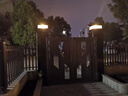 林爵現(xiàn)代簡約太陽能柱頭燈戶外別墅圍墻圍欄景觀庭院門柱子燈接電款 40CM太陽能-適用50-70CM柱子 曬單實拍圖