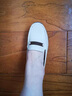 卡帝樂(lè )鱷魚(yú)（CARTELO）新品防滑蝸牛鞋真皮軟底豆豆鞋休閑女式皮鞋低跟大碼中年媽媽單鞋 白色 41 曬單實(shí)拍圖