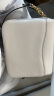 蔻驰（COACH）经典标志CASSIE19号单肩包斜挎包休闲高级感女包 黄铜色硬件/粉白色 实拍图