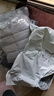 雅鹿輕薄羽絨服馬甲女短款外穿背心內搭坎肩秋冬馬夾AP 淺灰 M 曬單實(shí)拍圖
