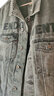 AEMAPE蘋(píng)果牛仔馬甲男士外套歐美潮流春秋大口袋無(wú)袖上衣服潮牌背心馬夾 9217#復古灰 5XL （建議230 250斤） 曬單實(shí)拍圖