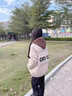 冬季加厚羽絨服女保暖寬松大碼學(xué)生棉襖假兩件面包服情侶外套男女 淺卡其 S 曬單實拍圖