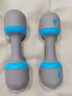 呦酷啞鈴女男士可調(diào)節(jié)重量減肥練手臂肌兒童家用健身器材初學(xué)者小學(xué)生 藍(lán)色 兩只裝【2-10kg重量可調(diào)】 曬單實(shí)拍圖