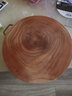 木旭越南桃花心木砧板實(shí)木菜板圓形切菜板廚房占板芯木面板整木菜墩 直徑x厚度=39X5CM（四口之家） 曬單實(shí)拍圖