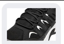 斯凱奇（Skechers）男鞋戶(hù)外休閑鞋城市旅游徒步鞋防滑氣墊運動(dòng)登山鞋 BKW黑白 42.5 曬單實(shí)拍圖