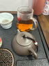 紅鐵普  宜興紫砂石瓢壺 茶具手工紫泥石瓢壺 光面石瓢230毫升 曬單實(shí)拍圖