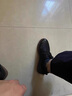 CHGF增高鞋男士隱形內(nèi)增高男鞋夏秋季保暖棉鞋休閑皮鞋男馬丁靴子男 黑色【皮面】-增高8cm 40 (250mm) 曬單實拍圖