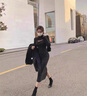 達芙妮（DAPHNE）短靴女彈力靴秋冬法式單靴2024秋季新款女靴細跟高跟踝靴瘦瘦靴 杏色 單層 跟高7.5cm 36 (230mm) 標準碼 曬單實拍圖