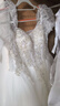 主婚紗2023新款法式新娘小個(gè)子禮服氣質(zhì)名媛感孕婦顯瘦拖尾 齊地婚紗 M 曬單實(shí)拍圖