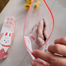 哈駱頓（HALODN）幼兒園收納袋衣服兒童入園便攜密封袋食品級分裝袋母嬰待產(chǎn)包袋 幼兒園收納袋【卡通3盒55個(gè)裝】 小號+中號+大號【滑鎖密封款】 曬單實(shí)拍圖