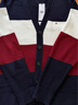 TOMMY HILFIGER【拼色開(kāi)衫】秋冬季男女商務(wù)休閑學(xué)院慵懶風(fēng)V領(lǐng)寬松針織外套毛衣 【拼色開(kāi)衫】-藏青紅白拼色FAP L （推薦：150-165斤） 曬單實(shí)拍圖