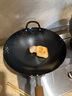 神田日本神田鐵鍋炒鍋窒化防銹純鐵鍋無(wú)涂層鍋輕便家用平底炒菜鍋蒸鍋 鉆石紋鐵鍋炒鍋 33cm 曬單實(shí)拍圖