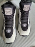 速狐冬季新款男鞋百搭休閑鞋時(shí)尚零下運動(dòng)鞋子男加絨保暖東北大棉鞋男 黑灰白 41 標準運動(dòng)鞋碼 曬單實(shí)拍圖