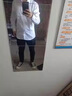 唐號（tanghao）白色長袖襯衫男學院風寬松dk領帶襯衣潮流韓版班服畢業(yè)衣服襯衫男 白色襯衫+領帶 4XL 曬單實拍圖