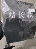 海之卿男女過膝特長罩衣圍裙工作服防塵防水廚房家用工地干活耐臟罩衫 特長黑色 大碼（160-180斤） 曬單實(shí)拍圖