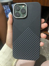 梵皓伊 新款凱拉夫碳纖維紋適用iphone16promax手機殼磨砂膚感撞色拼接蘋(píng)果15pro超薄防摔保護套14高端男 凱拉夫【黑色三角-碳纖維紋】?jì)戎么盼?防摔防刮 iPhone13Promax 曬單實(shí)拍圖