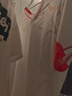 威克多（VICTOR）中國大學(xué)生羽毛球隊裝備 羽毛球服 透氣速干男女款運動(dòng)短袖短褲 T恤T-55080/A漂白 L 曬單實(shí)拍圖