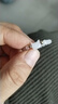 抖音可愛(ài)貓咪串珠戒指黑白水晶貝殼貓頭食指戒小眾送閨蜜款環(huán)蛇年 【1個(gè)】白色 開(kāi)口可調節(彈力繩) 曬單實(shí)拍圖