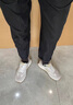 TOP GLORIAbilide內(nèi)增高男鞋8cm隱形增高鞋子男運(yùn)動(dòng)休閑鞋復(fù)古板鞋潮流男鞋 8cm增高棕色8S732-8 37 曬單實(shí)拍圖