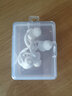 適用SONY索尼WF-1000XM3鯊魚鰭耳塞掛鉤WI-1000X運動防掉耳機硅膠套耳塞帽耳冒 【白色2對裝】防脫落耳塞套 曬單實拍圖