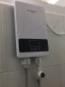 志高（CHIGO）即热式电热水器超薄小厨宝 5500W变频恒温智能省电出租房家用洗澡免储水水龙头 KBR-Y6S  遥控款 实拍图