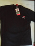 查爾斯桃心純棉T恤男情侶小清新夏季新款短袖上衣潮流印花百搭寬松短袖衣服 黑色 M 曬單實(shí)拍圖