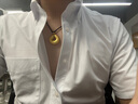六福珠寶足金六字真言平安扣黃金吊墜男女款配頸繩 計(jì)價(jià) L05TBGN0013 14.02克(含工費(fèi)869元) 曬單實(shí)拍圖