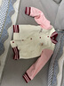 Classic Teddy精典泰迪兒童外套女童棒球服中小童開(kāi)衫外出服時(shí)尚春裝 米白 120 曬單實(shí)拍圖