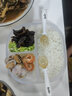 KAIR寶寶硅膠餐盤嬰兒吸盤式學(xué)食兒童餐具自主進(jìn)食分格餐盤幼兒輔食碗 【立省28】叉勺+餐盤套裝 曬單實(shí)拍圖
