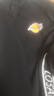 NBA官方湖人/勇士男新款秋冬季中長款加厚保暖派克運動休閑連帽棉服 湖人隊/子夜黑 XL 曬單實拍圖