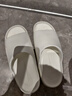 耐克NIKE拖鞋男一字拖可外穿CALM SLIDE休閑鞋F(xiàn)D4116-100帆白42.5 曬單實拍圖