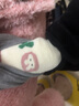 六指鼠小兔珊瑚絨兒童襪子秋冬季女童寶寶女孩中大童小孩中高筒襪 95G珊瑚絨（加長(cháng)雪花小兔） 5雙 建議1-3周歲(鞋24-27碼標3-5歲) 曬單實(shí)拍圖
