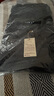 無印良品（MUJI）女式 法蘭絨抽褶連衣裙 美拉德純棉起毛寬松長裙子秋冬 BC08CC3A 炭灰色 S 155/80A 曬單實拍圖