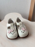 泰蘭尼斯女童公主鞋春季新款童鞋女寶寶軟底百搭學(xué)步鞋兒童單鞋小瑪麗皮鞋 米白 21 內長(cháng)14cm 適合腳長(cháng)12.8~13.2 曬單實(shí)拍圖