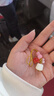 薇施妮（WEISHINI）復古風創(chuàng)意手工菩提錢袋手機掛繩短款情侶福袋包掛飾品手機鏈 【平安喜樂】櫻花·小熊菩提手機鏈A24-301 曬單實拍圖