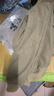 啄木鳥(niǎo)（TUCANO）外套男2023春秋季新款工裝寬松上衣服男棒球領(lǐng)復古中年夾克男潮 卡其【春秋款】 2XL建議140-160斤 曬單實(shí)拍圖