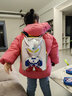 ULTRAMAN奧特曼書包幼兒園3-6歲男童大班男孩發(fā)光迪迦兒童背包 大號賽羅【雙眼閃燈款】中班-2年級 曬單實拍圖